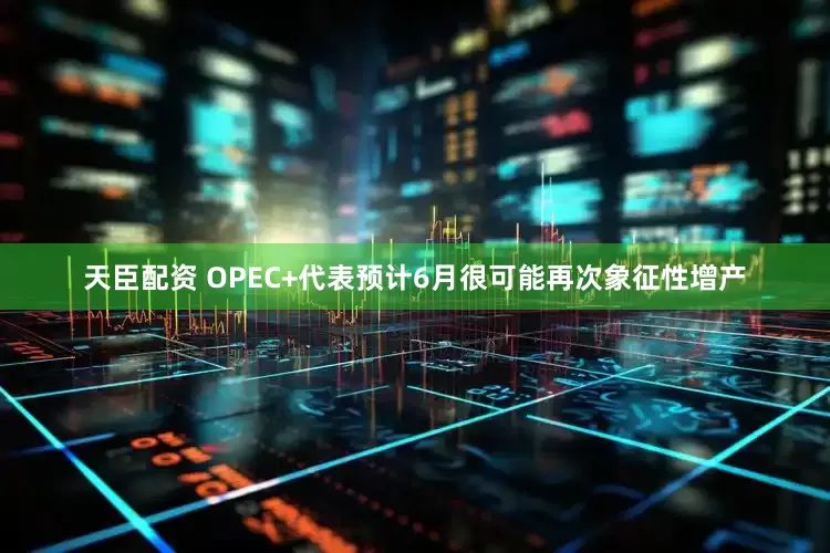 天臣配资 OPEC+代表预计6月很可能再次象征性增产